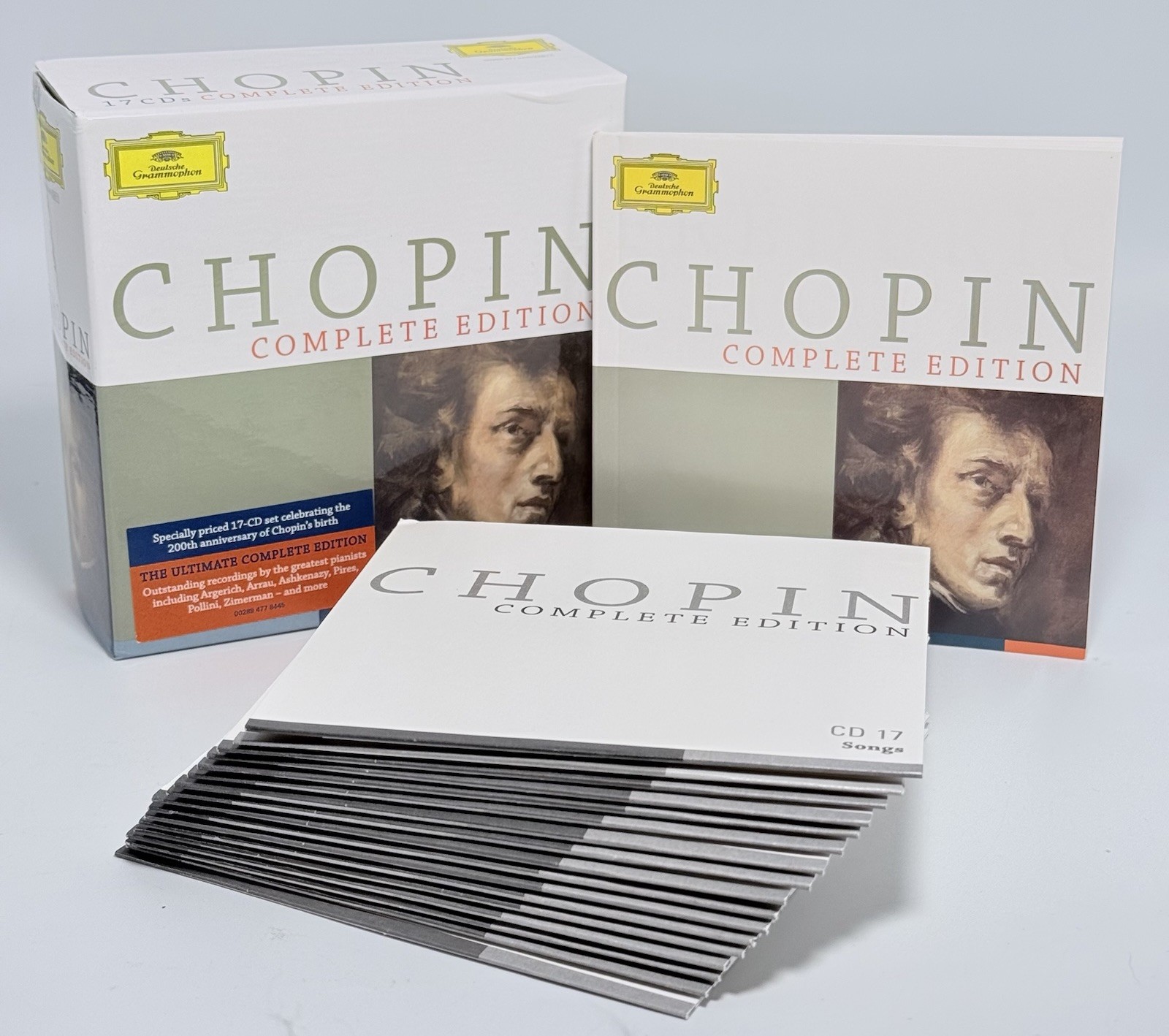 Chopin Complete Edition 17 CD Box Set Deutsche Grammophon 4778445 2009 Booklet