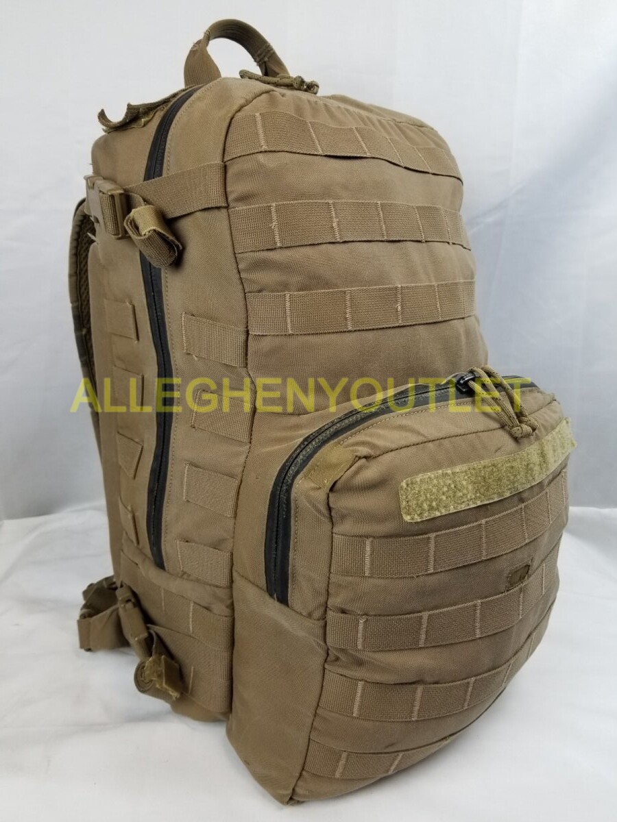 USMC FILBE ASSAULT PACK Coyote Propper 3 Day MOLLE Backpack USGI w/ Stiffener