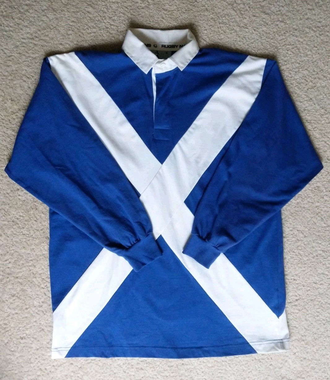 Scotland National Rugby Team Rugby Nations Shirt Long Sleeve Men's Size M Medium Scotland National Rugby Team Rugby Nations Shirt Long Sleeve Men's Size M Medium