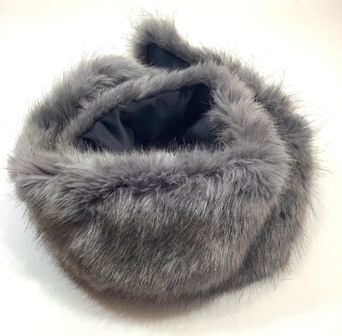 NWOT J.CREW COLLECTION Gray Faux Fur Scarf Style G0056 $228