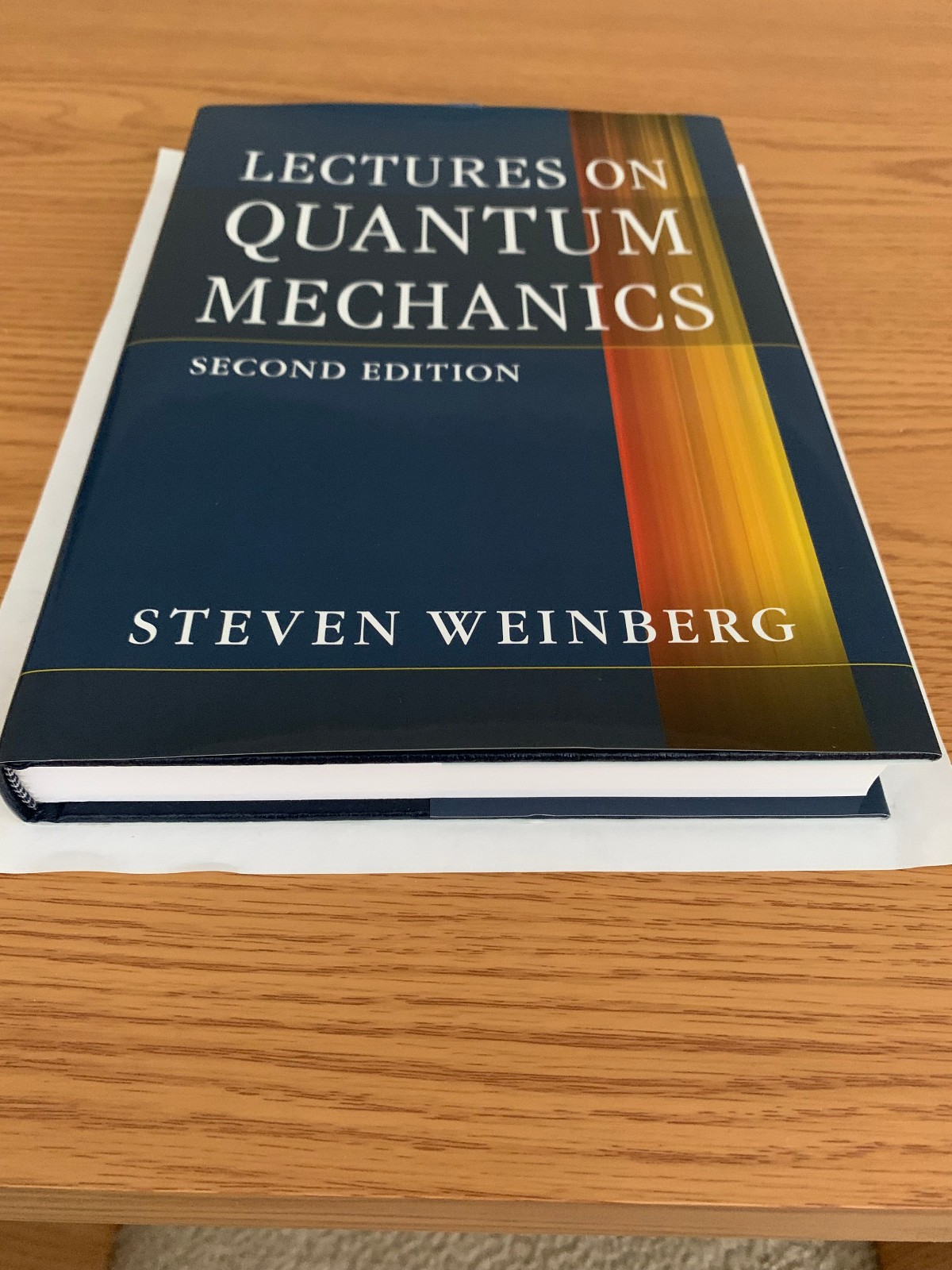 Lectures on Quantum Mechanics by Steven Weinberg (2015, Hardcover) Lectures on Quantum Mechanics by Steven Weinberg (2015, Hardcover)