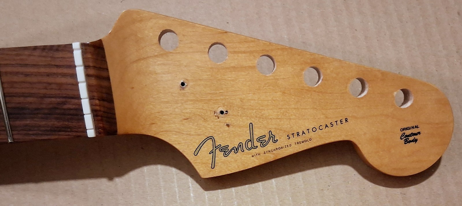 2025 Fender 60\'s Stratocaster neck Genuine Replacement Pau Ferro Strat guitar