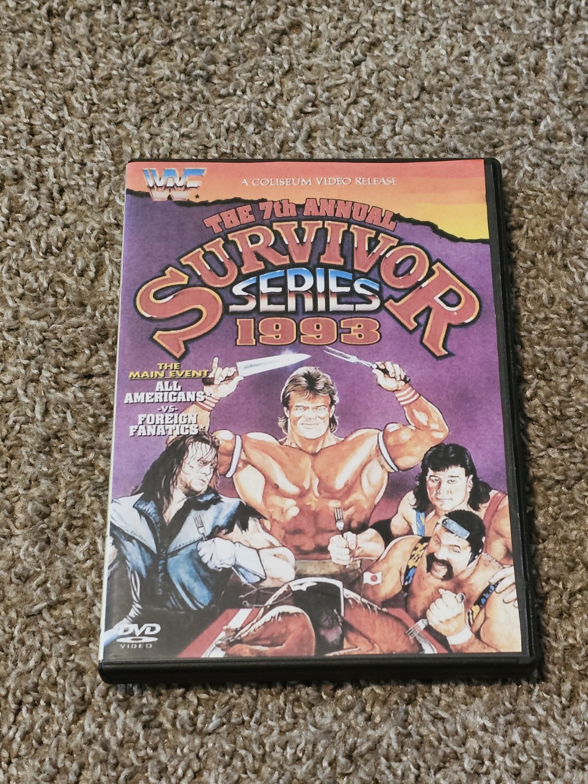 WWF SURVIVOR SERIES 1993 DVD WRESTLING