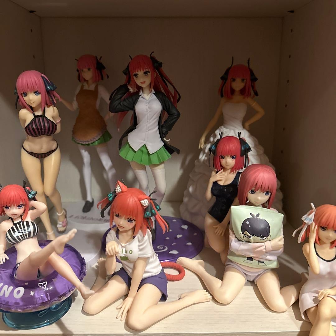 Nakano Nino Prize Figure Set The Quintessential Quintuplets Anime Collectible