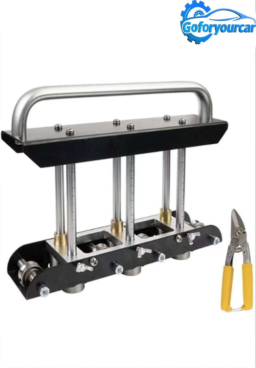 ER3 Three-Station Sheet Metal Edge Roller Bender, 0–90° Adjustable Bending Angle