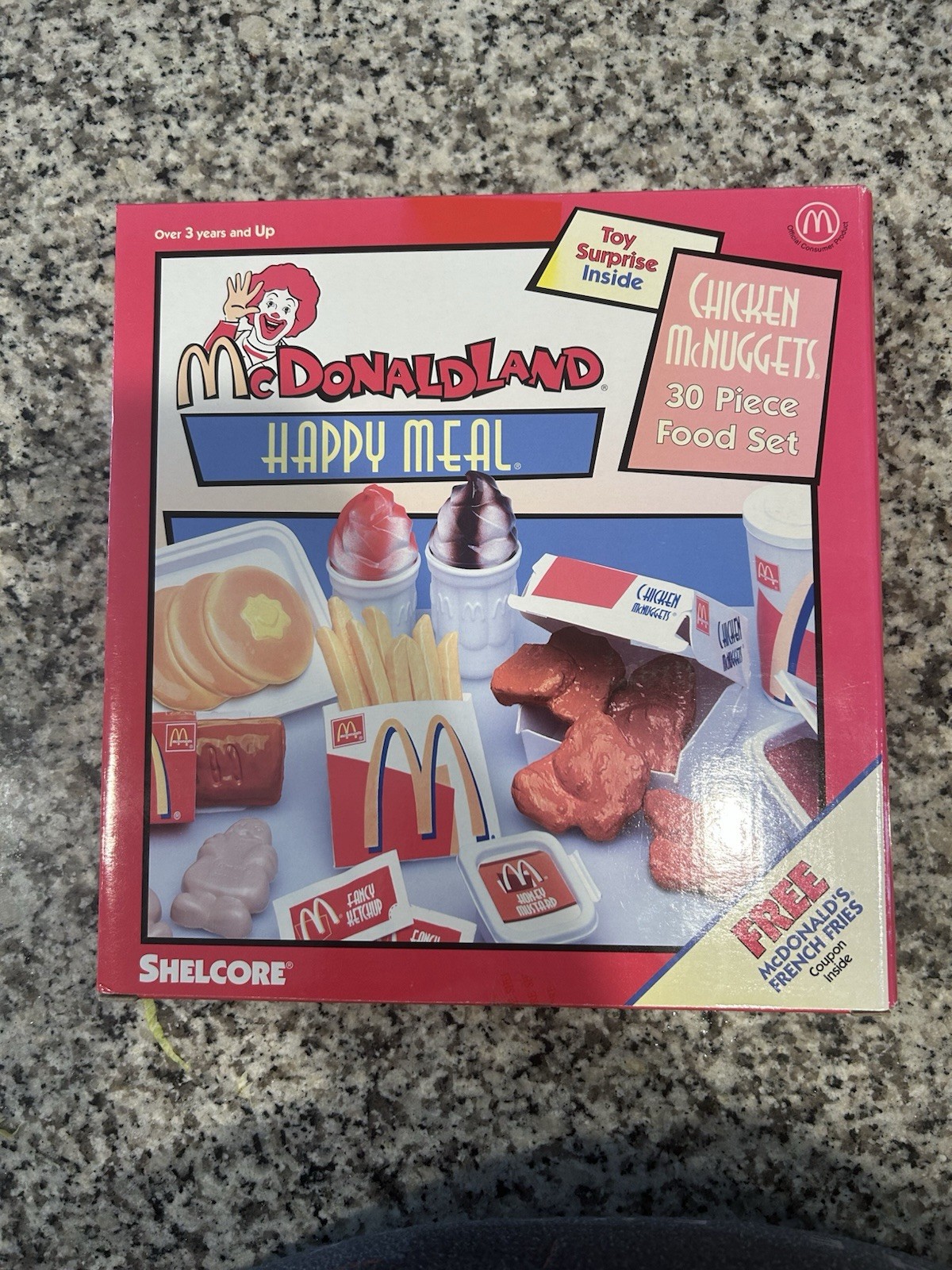 McDonald’s McDonaldland Happy Meal Chicken McNuggets 30 Piece Food Set - Sealed McDonald’s McDonaldland Happy Meal Chicken McNuggets 30 Piece Food Set - Sealed