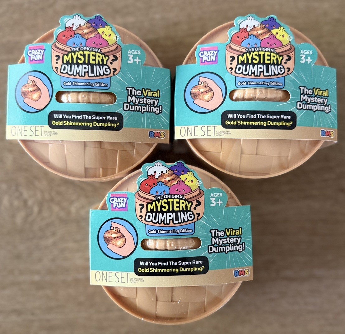**JUST RELEASED** RMS Gold Shimmering Dumpling Bundle- set of 3 VIRAL & SEALED