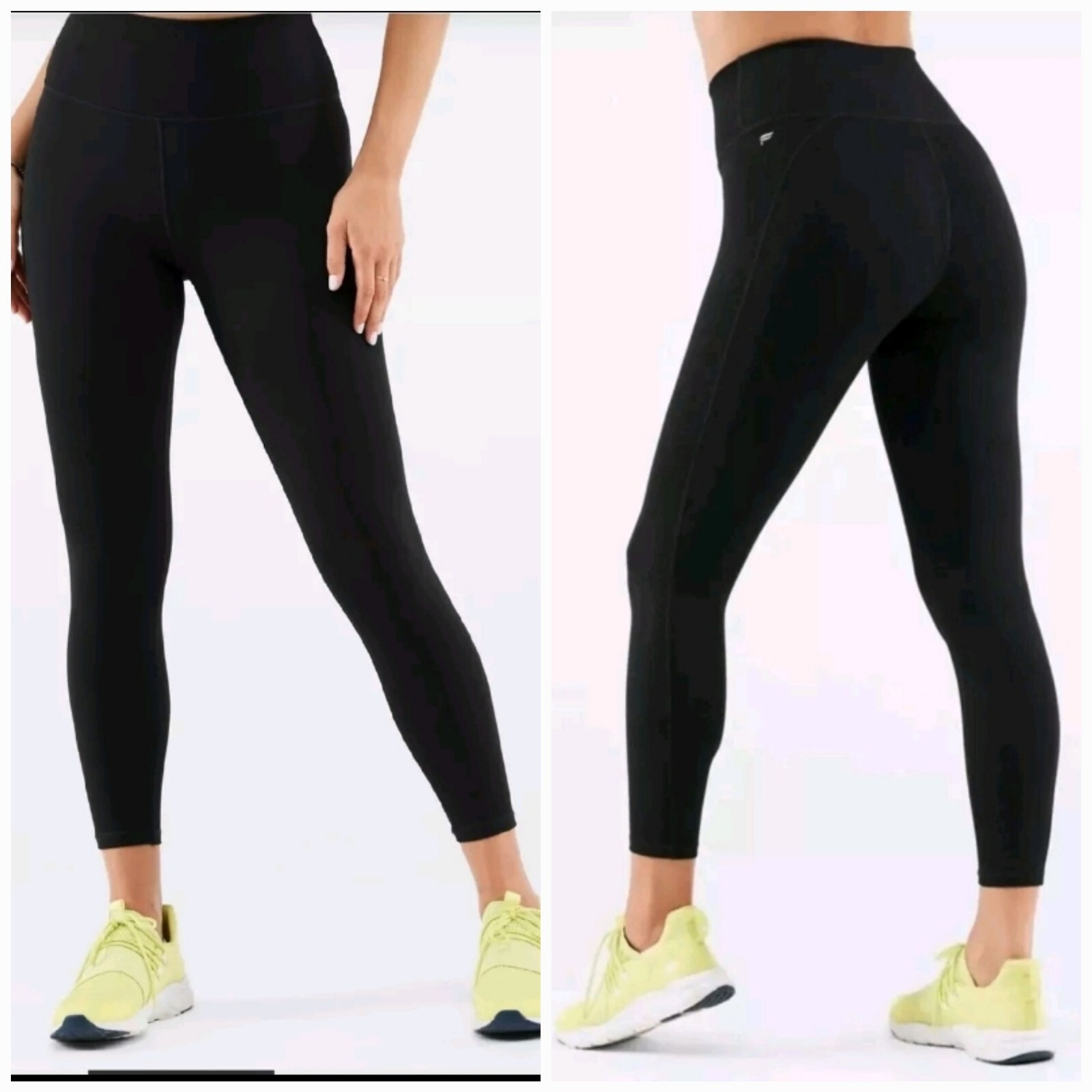 Fabletics Powerhold Define High Rise Tight Leggings Black Medium Workout Yoga