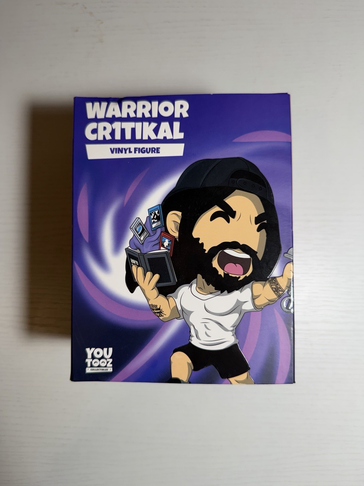 Youtooz Warrior Cr1TiKaL #224 Limited Edition Vinyl Figure *NOT MINT CONDITION* Youtooz Warrior Cr1TiKaL #224 Limited Edition Vinyl Figure *NOT MINT CONDITION*