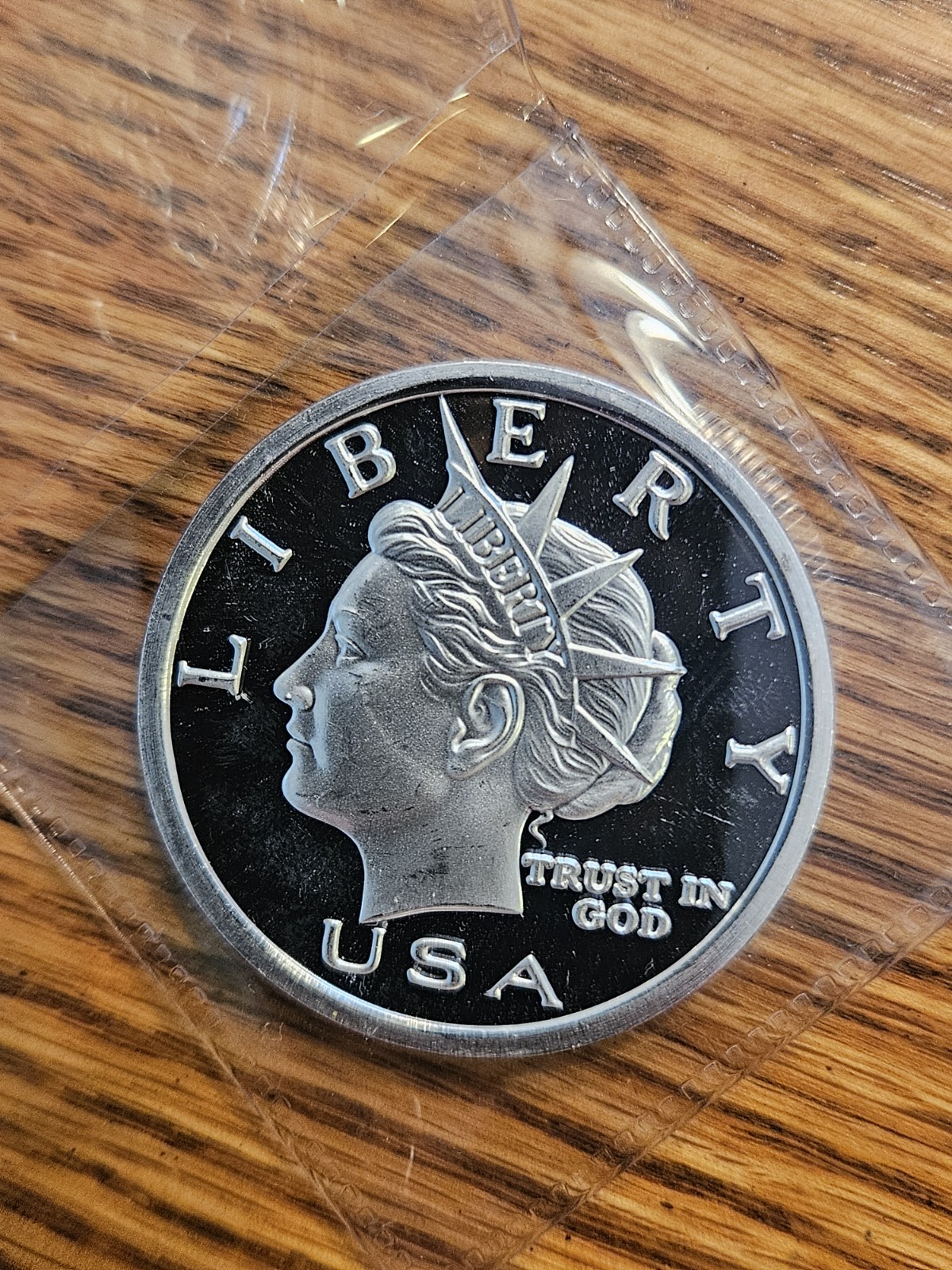 2003 $10 NORFED Liberty Dollars w/ Torch Reverse 1 oz .999 Fine Silver