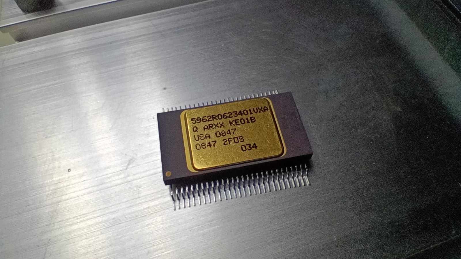 One New Aeroflex UT54ACS164646SUCA 16 Bit Rad Hard Bidirectional Transceiver One New Aeroflex UT54ACS164646SUCA 16 Bit Rad Hard Bidirectional Transceiver