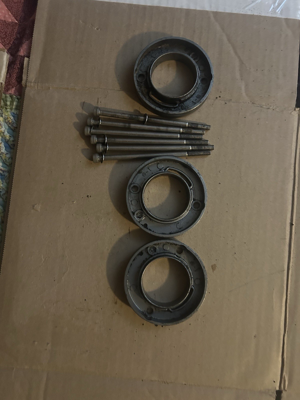2000 Kawasaki Ultra 150 Carburetor Adapter with Hardware OEM set of 3