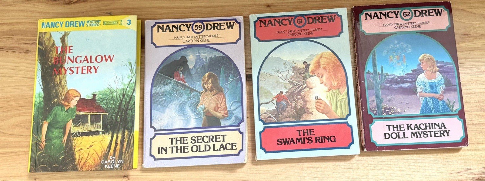 4 Nancy Drew Books 4 Nancy Drew Books