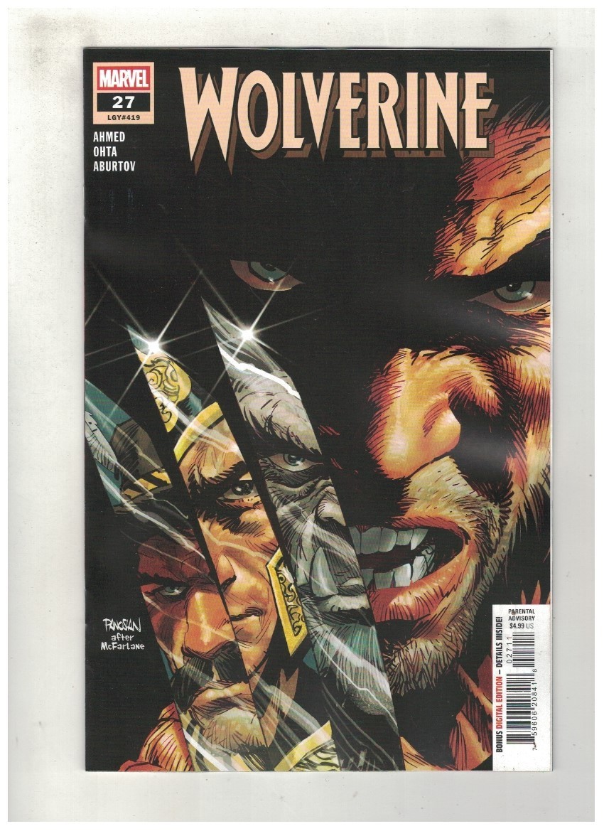 WOLVERINE #27 - DAN PANOSIAN MAIN COVER - MARVEL COMICS/2026