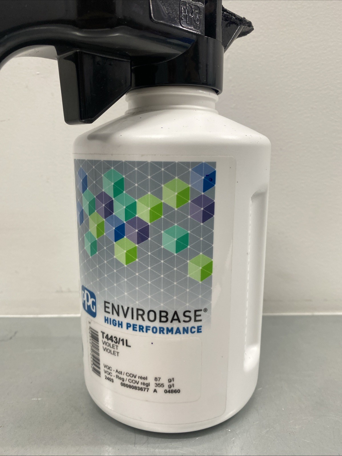 PPG ENVIROBASE T443/1L TONER VIOLET TONER PPG ENVIROBASE T443/1L TONER VIOLET TONER