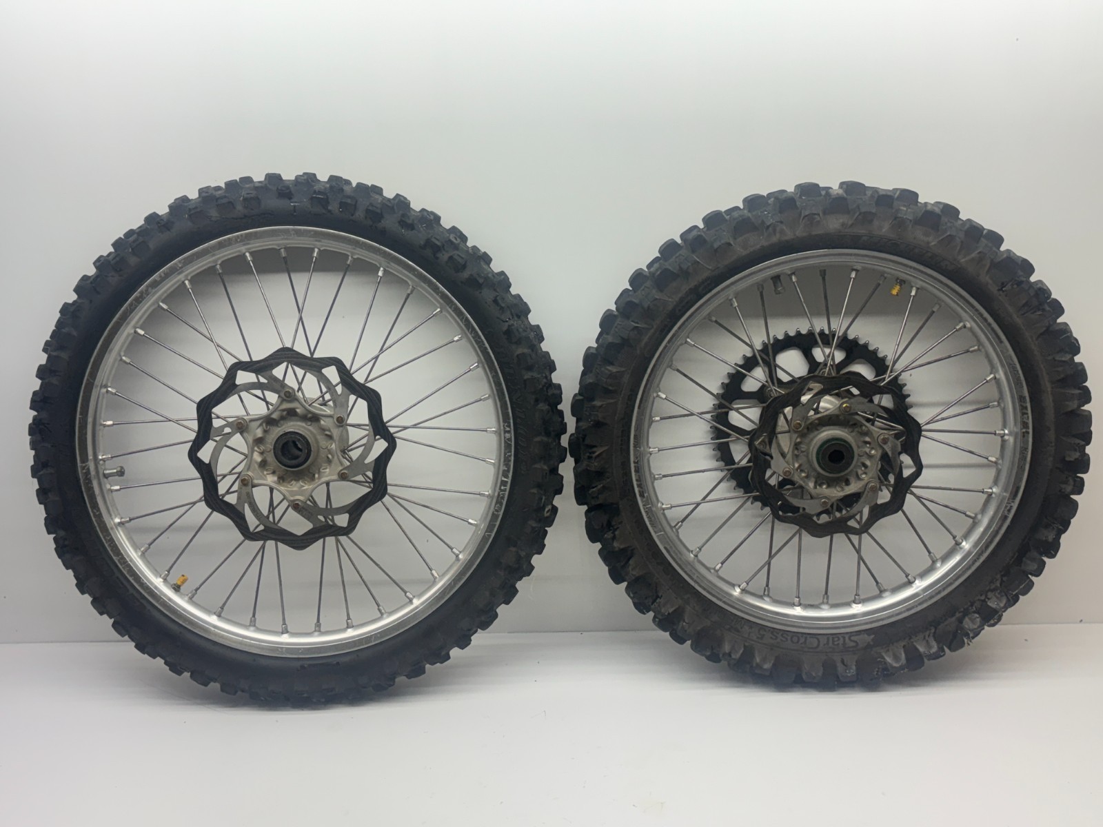 2012 KTM 450SXF Excel Wheel Set 21/19 Front Rear Rim Sprocket Hub 77109001044