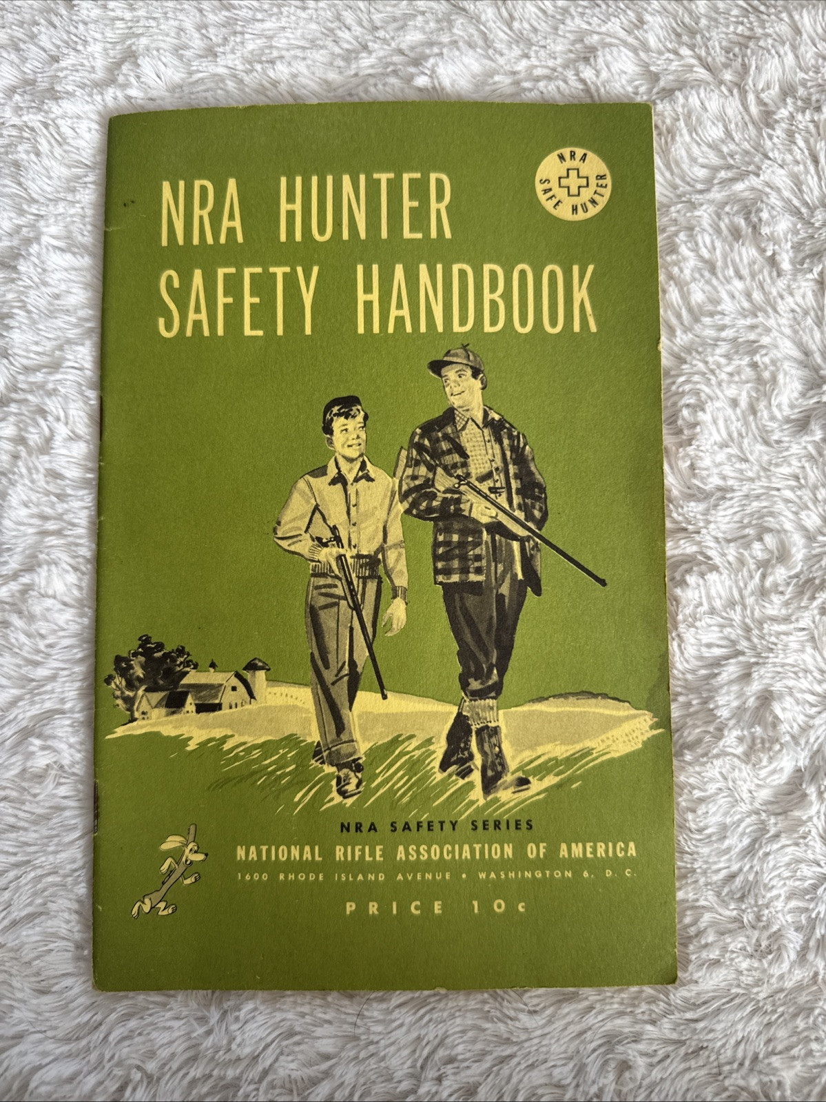 1957 Vintage NRA Hunter Safety Handbook, National Rifle Association