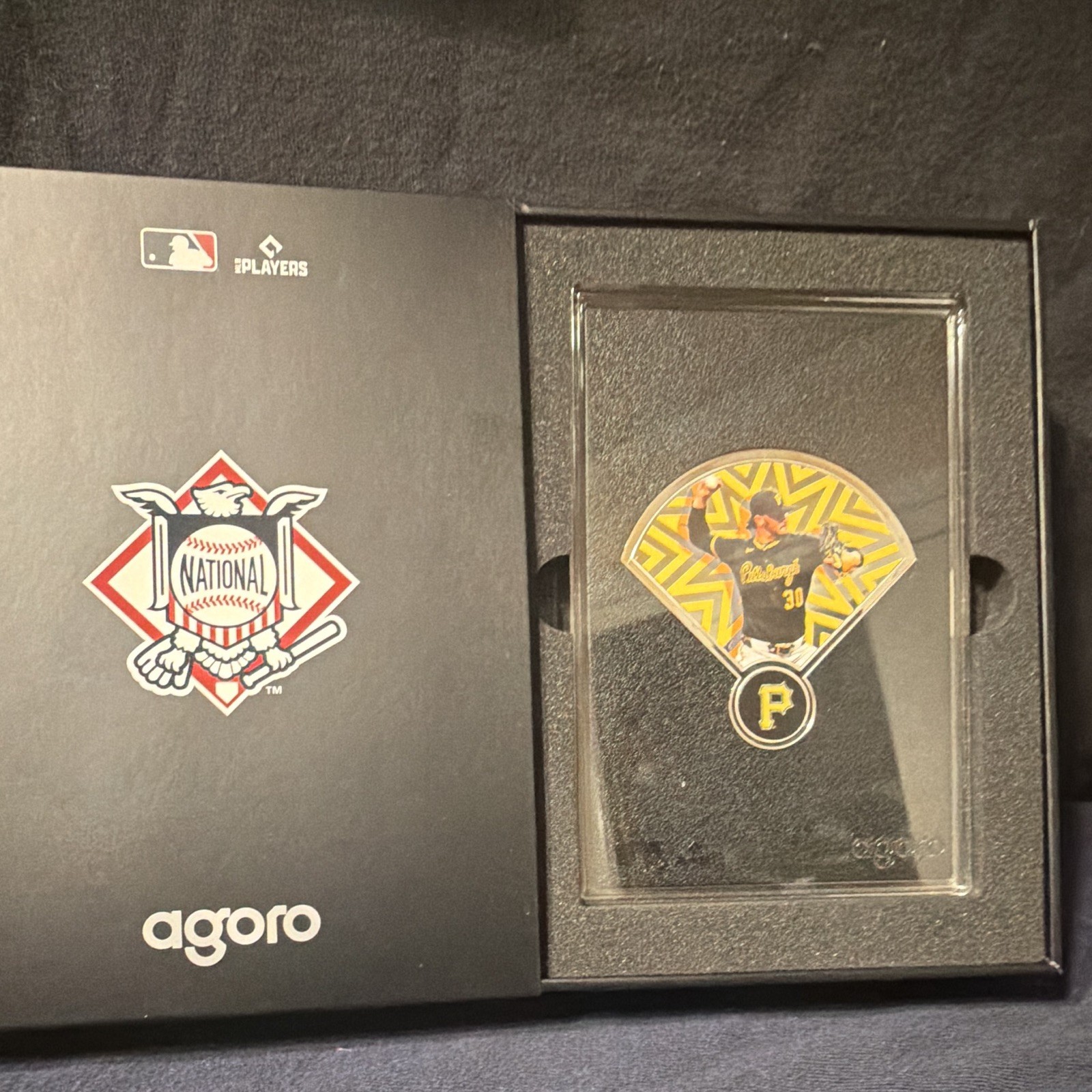 Agoro MLB Players Association Paul Skenes Pittsburgh Pirates Silver Coin 296/300