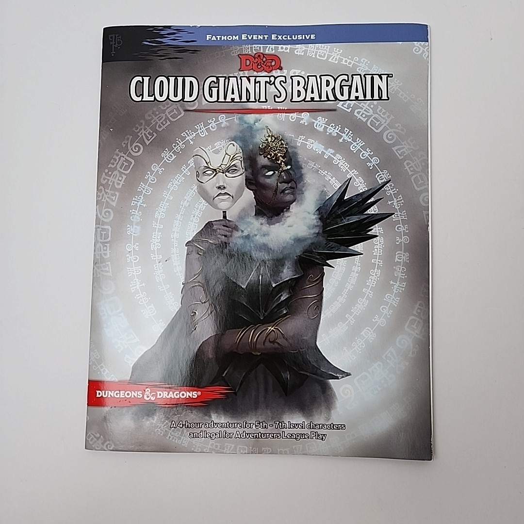 WotC D&D Cloud Giant\'s Bargain (PAX West Promo) VGC Fathom Event Exclusive