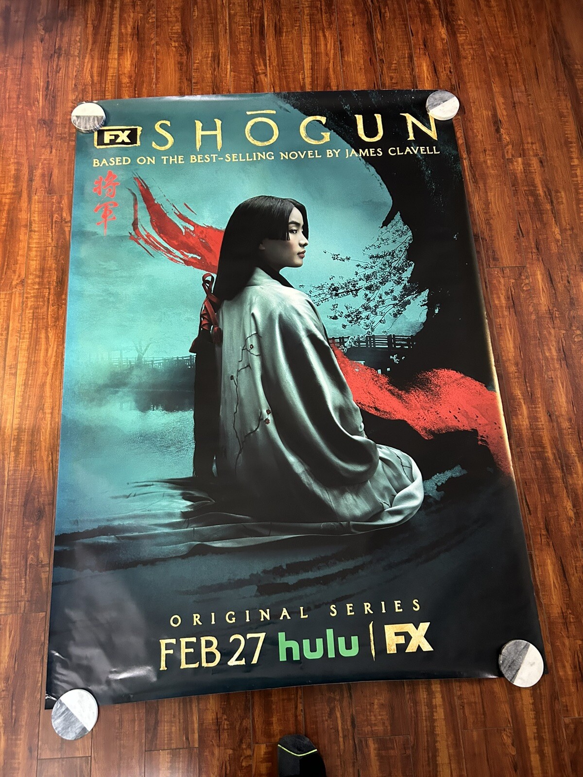 Shōgun 2024 *Today Mariko HULU Original Series Bus Stop Movie Poster 48x70in
