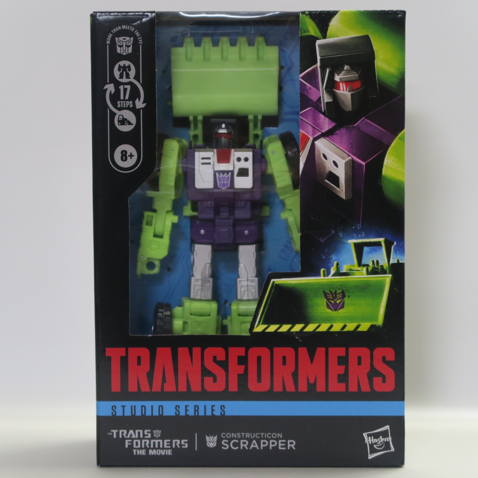 New Transformers Constructicon Scrapper Studio Series Voyager Class 86 The Movie