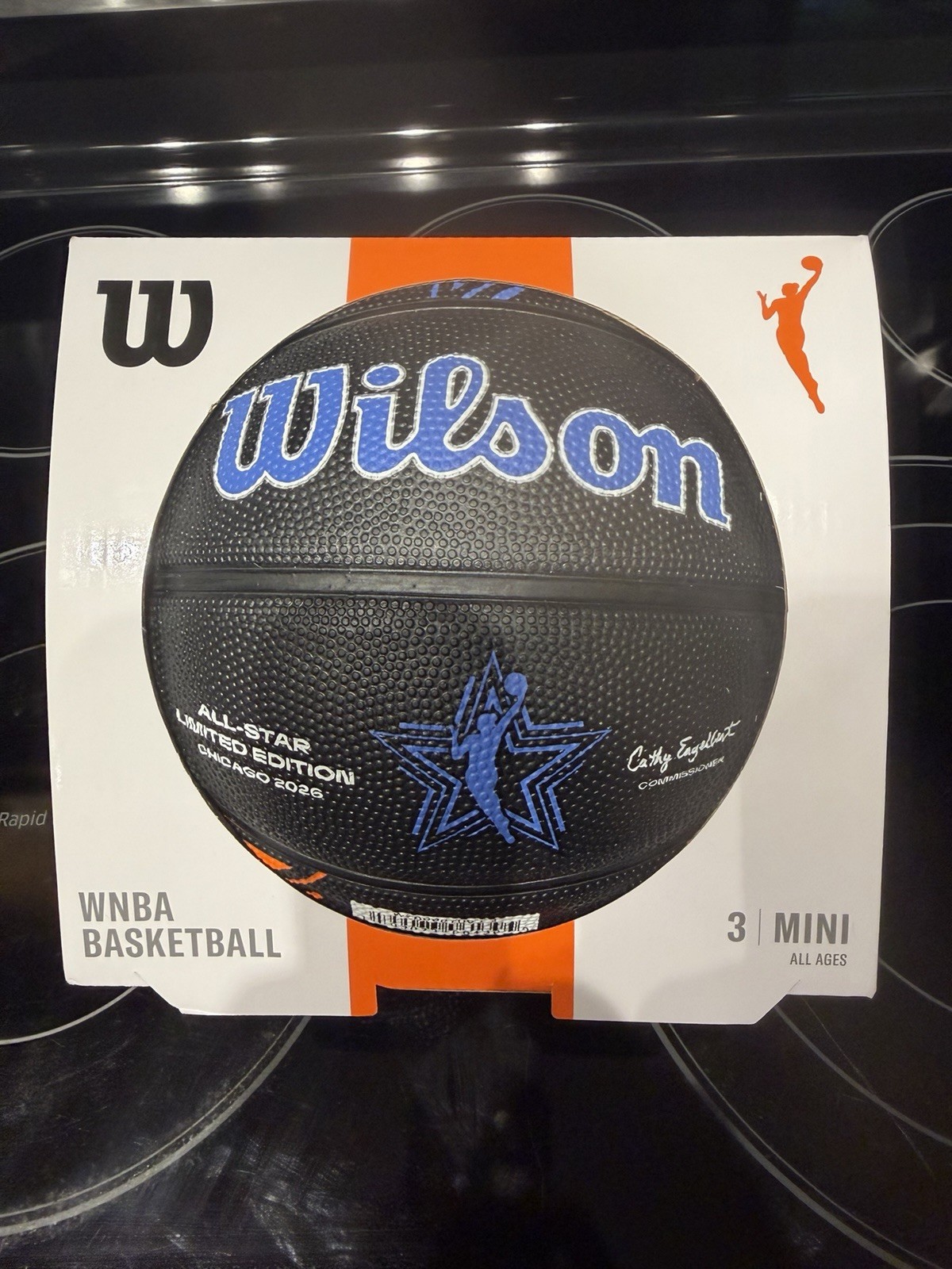 WNBA All Star 2026 Chicago Mini Basketball And Towel From The 2026ALL Star Game