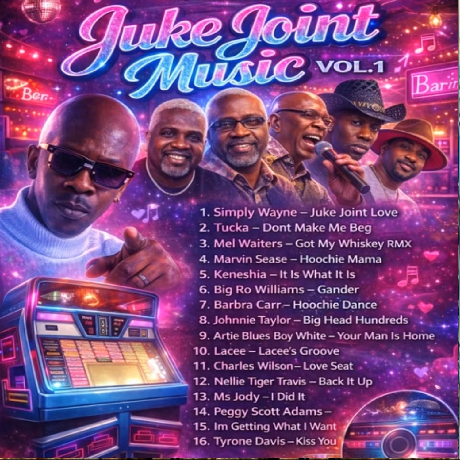 JUKE JOINT MUSIC VOLUME 1 (BRAND NEW)
