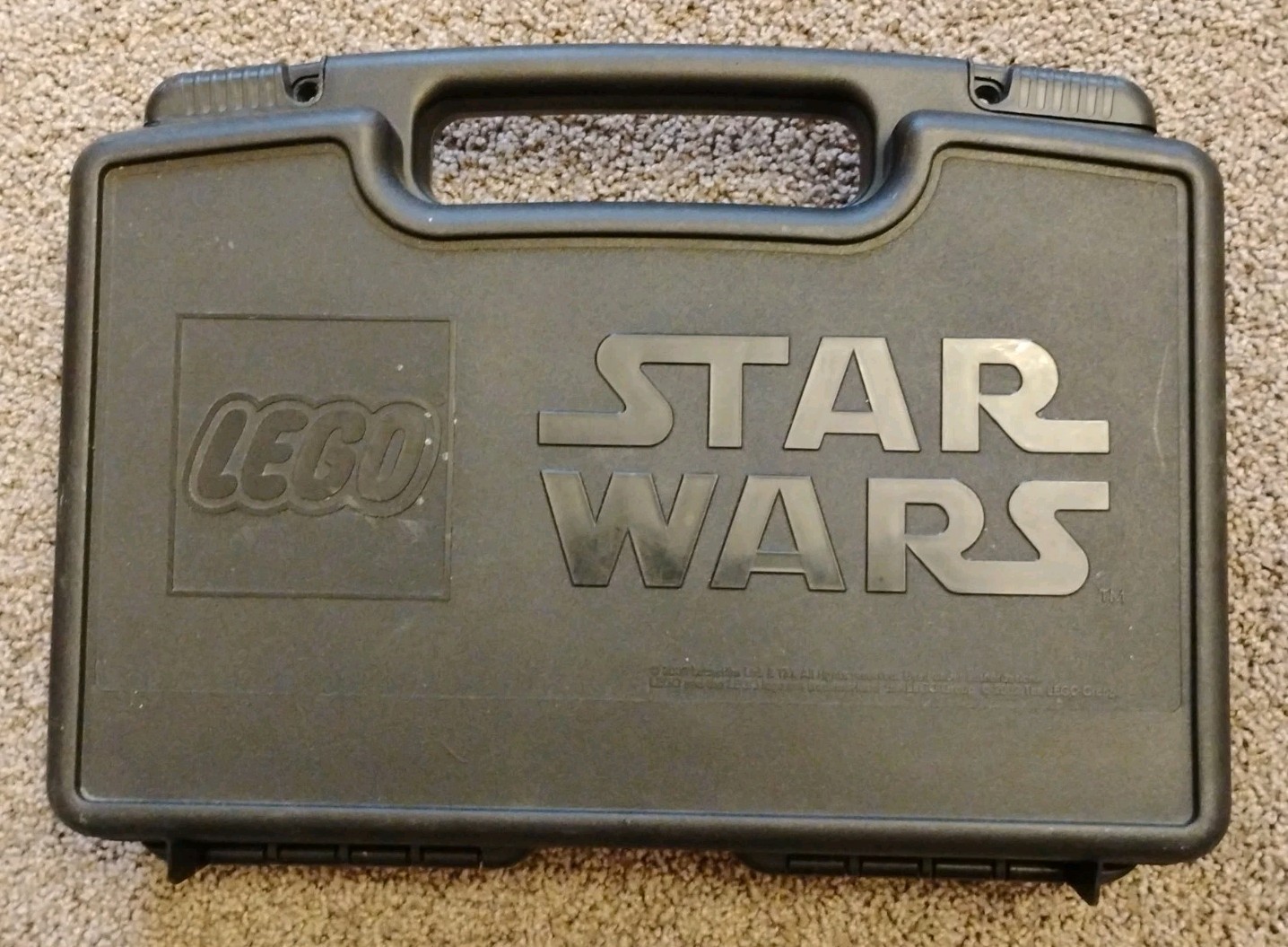 VTG 2002 LEGO Star Wars Limited Edition Bonus Black Carrying Case, Case Only VTG 2002 LEGO Star Wars Limited Edition Bonus Black Carrying Case, Case Only