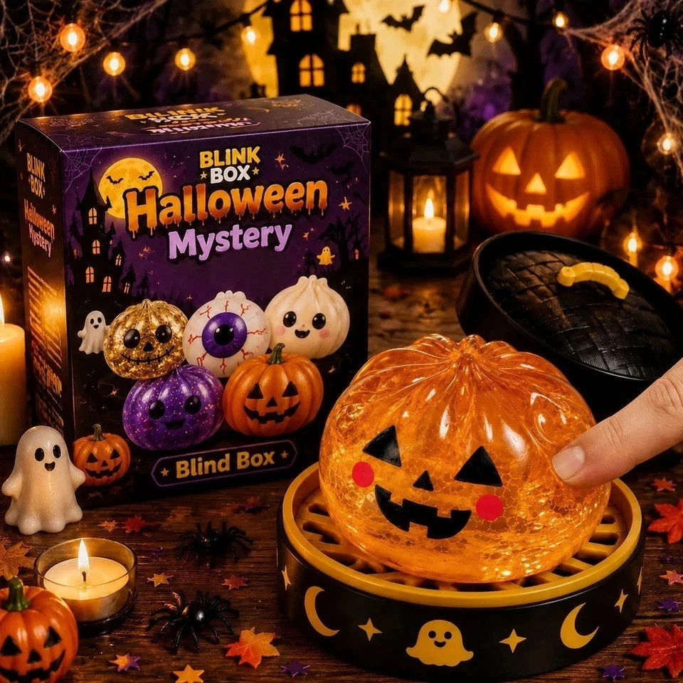 Fun Halloween Ghost Dumpling Squishy Slow Rising Stress Toy TL