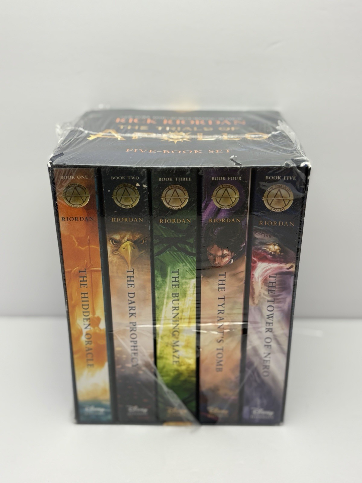 The Trials of Apollo 5 Book Set With Bonus Book  Rick Riordan NEW SEALED