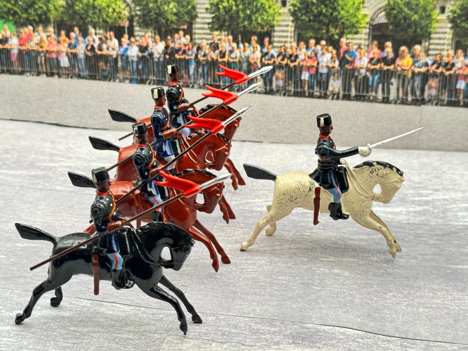 Britains Set 71 Turkish Cavalry Pre-War Ottoman Army 5 Figures & Box