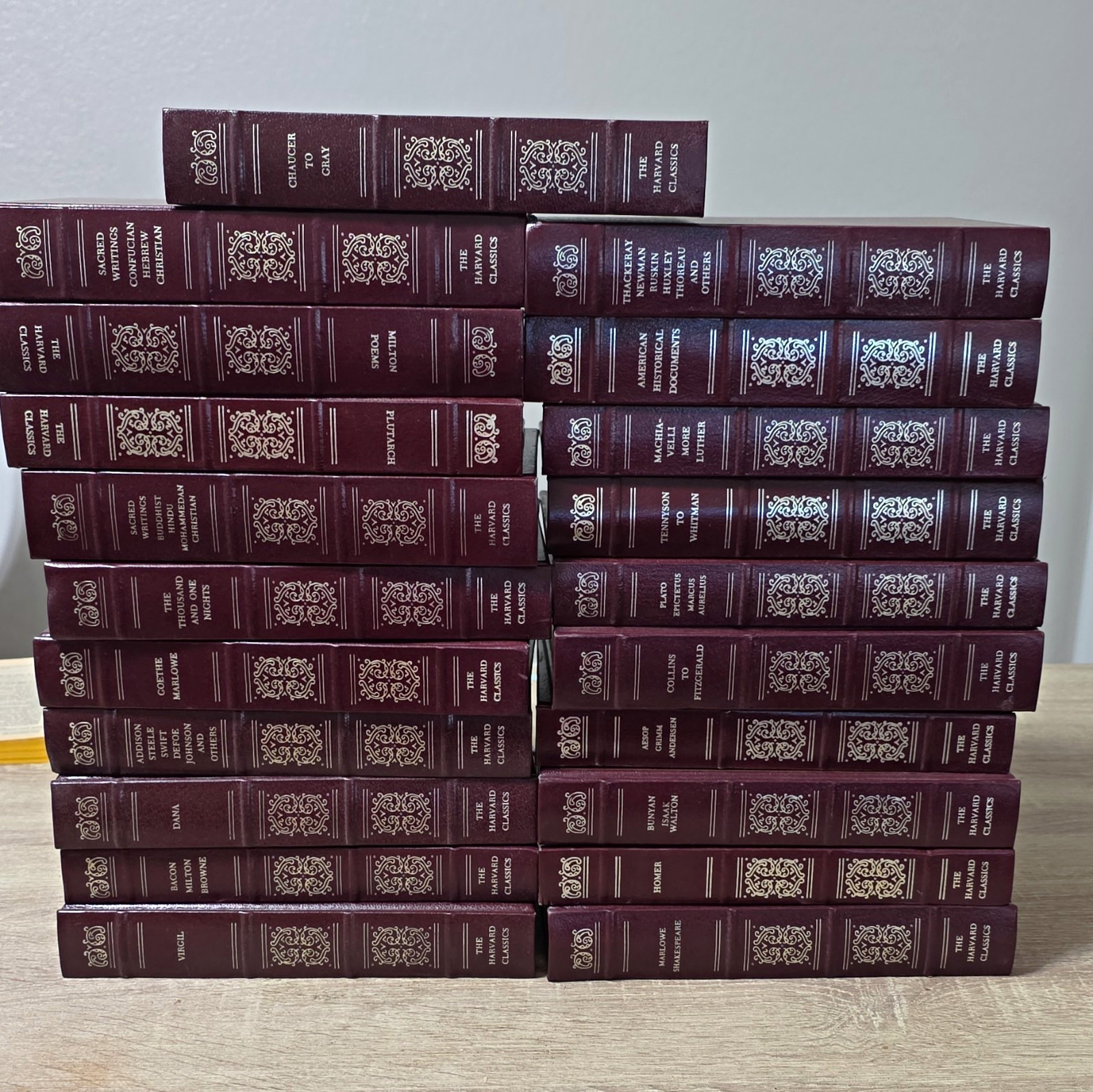 The Harvard Classics Hardcover Collection English Literature Classics Set