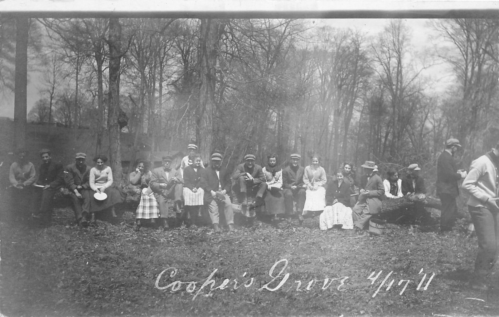 J46/ Lexington Cooper\'s Grove Tennessee Postcard RPPC c1910s Gathering 182 J46/ Lexington Cooper\'s Grove Tennessee Postcard RPPC c1910s Gathering 182