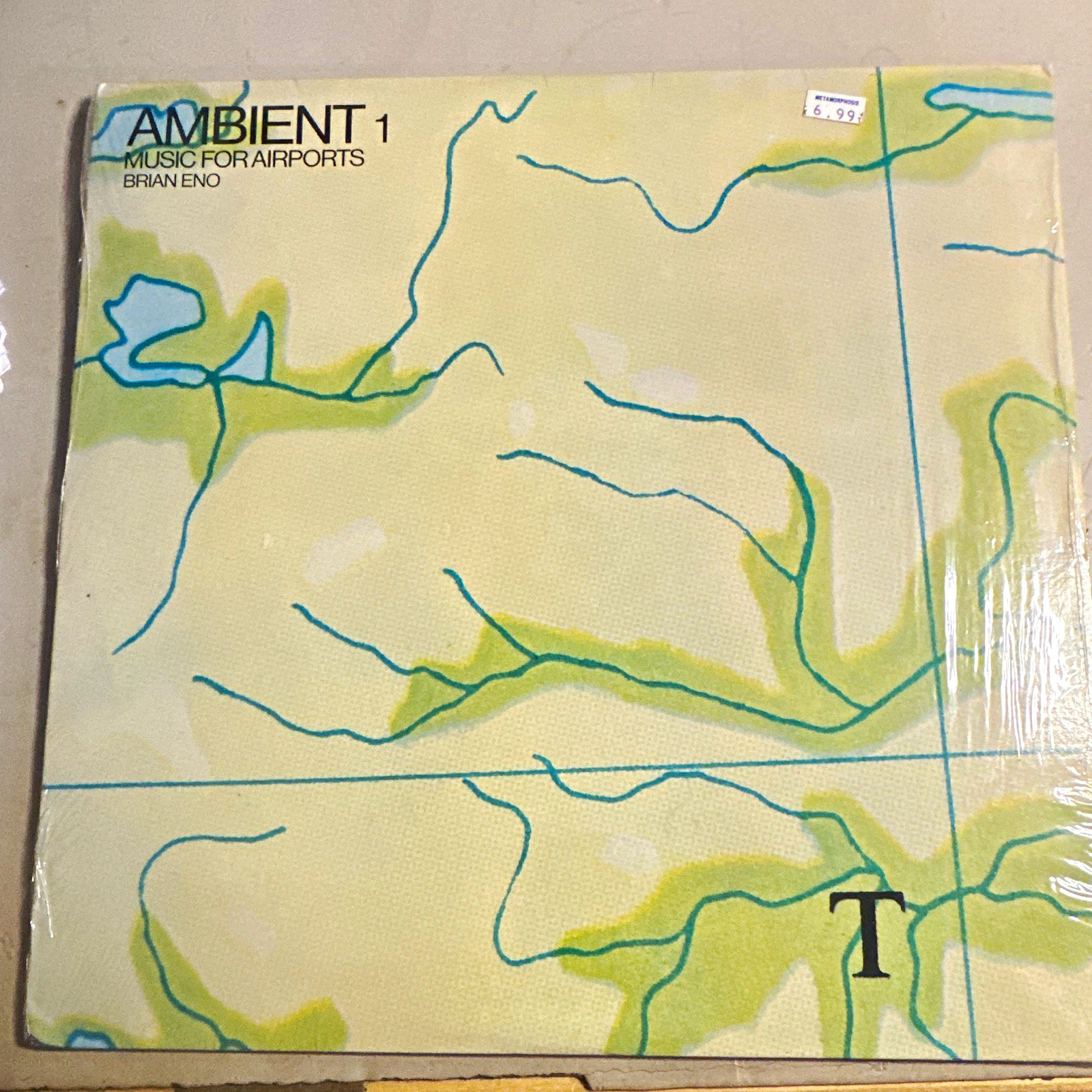 Brian Eno Ambient 1: Music for Airports PVC Records 1978 12 Brian Eno Ambient 1: Music for Airports PVC Records 1978 12