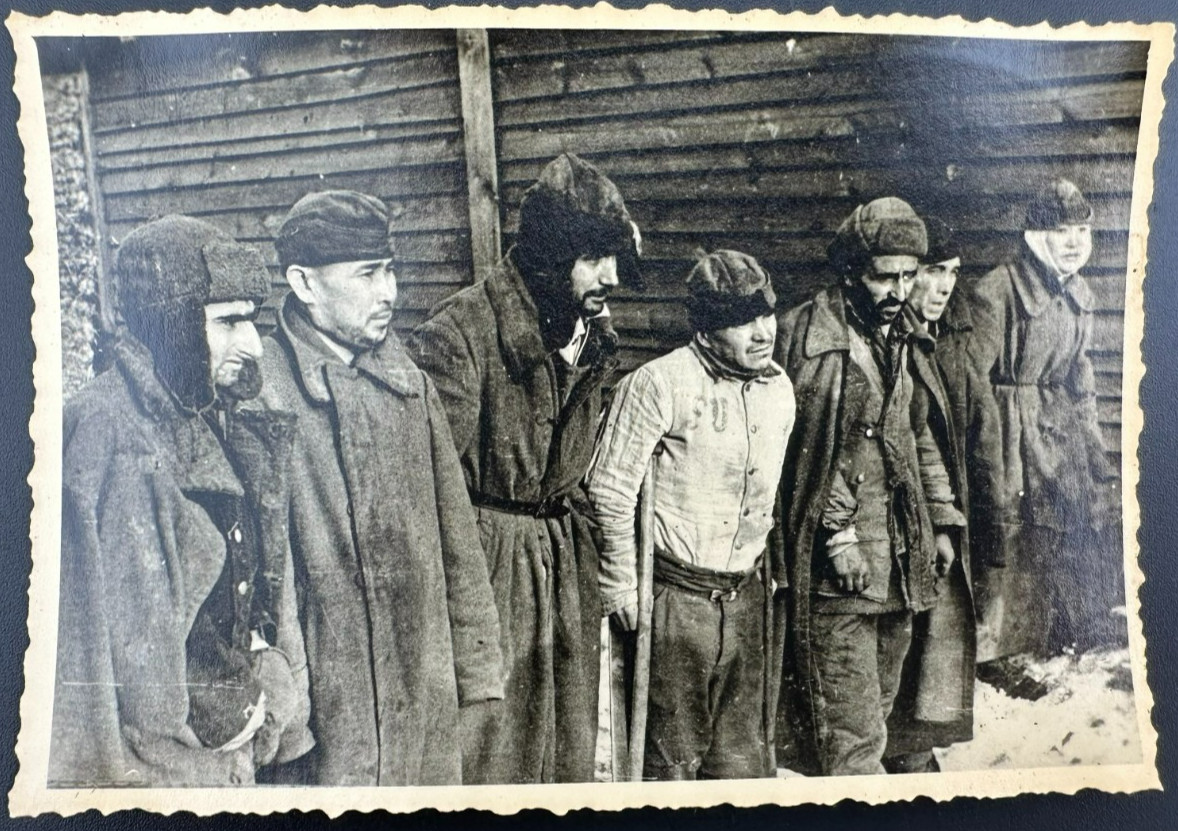 1940's WWII Auschwitz Concentration Camp Survivors -Oświęcim Poland - RARE