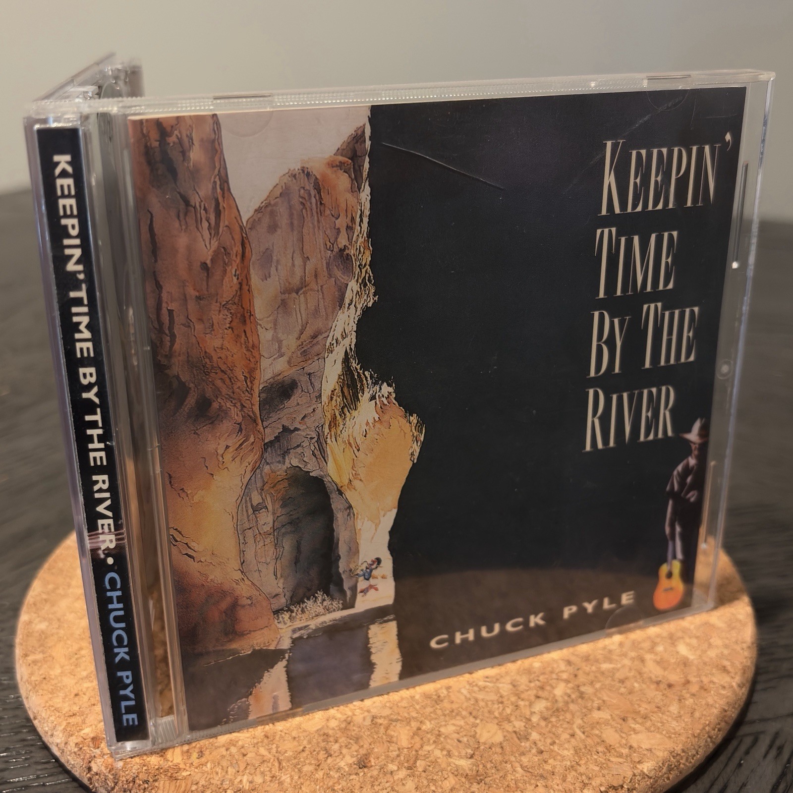 Keepin Time by the River By Chuck Pyle 1998 CD AUTOGRAPHED Bee\'n Flower Music