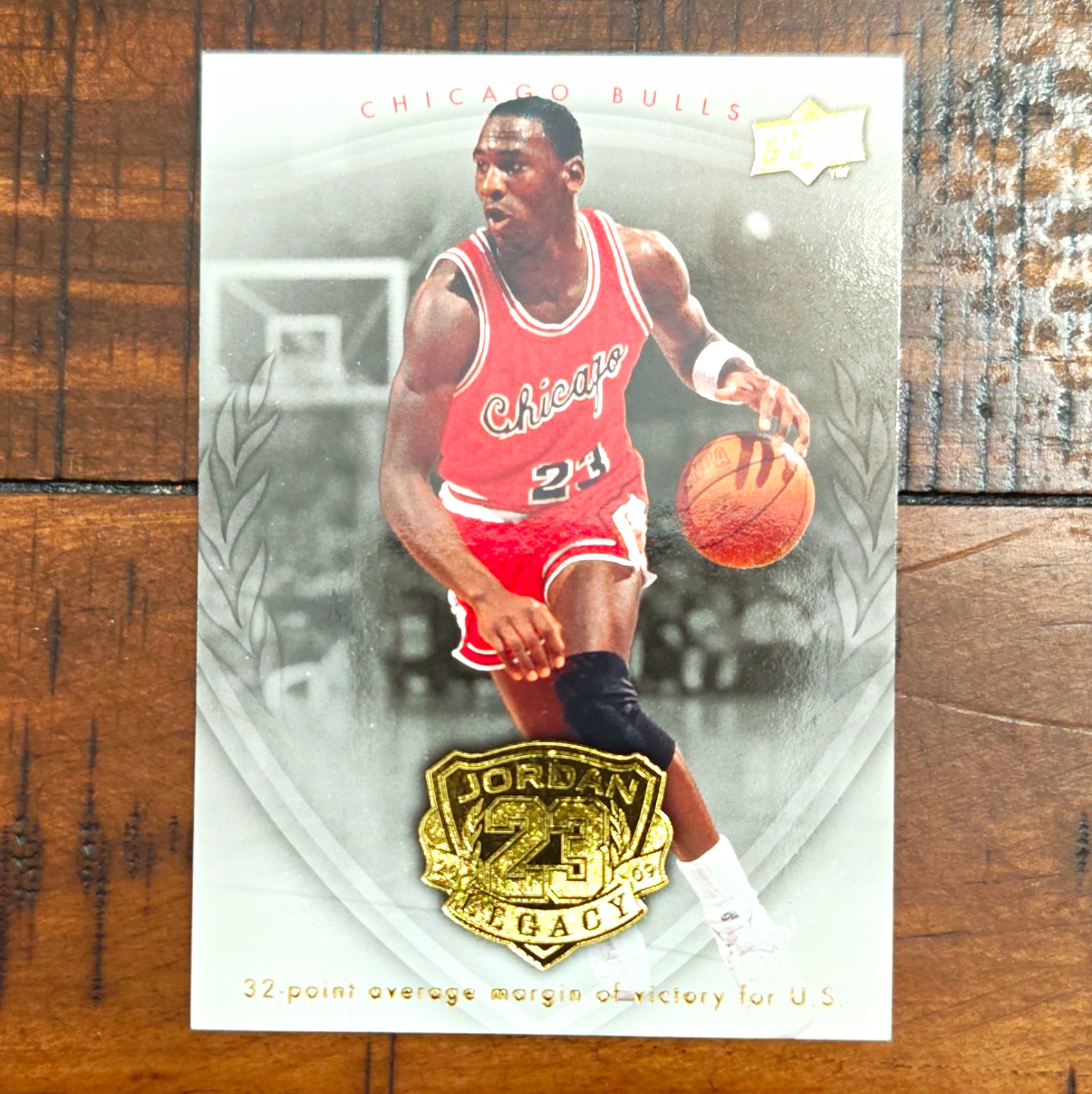 Upper Deck 2009-10 Jordan Legacy Michael Jordan Chicago Bulls Insert #63 Upper Deck 2009-10 Jordan Legacy Michael Jordan Chicago Bulls Insert #63