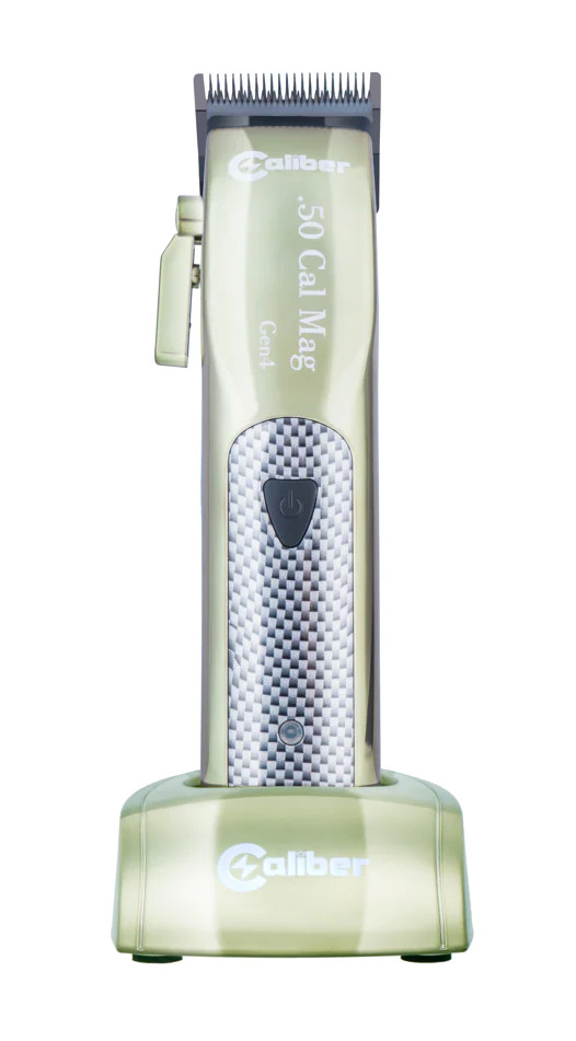 Caliber .50 Cal Mag High Speed Magnetic Motor cordless Clipper 4 Gen Army Green Caliber .50 Cal Mag High Speed Magnetic Motor cordless Clipper 4 Gen Army Green