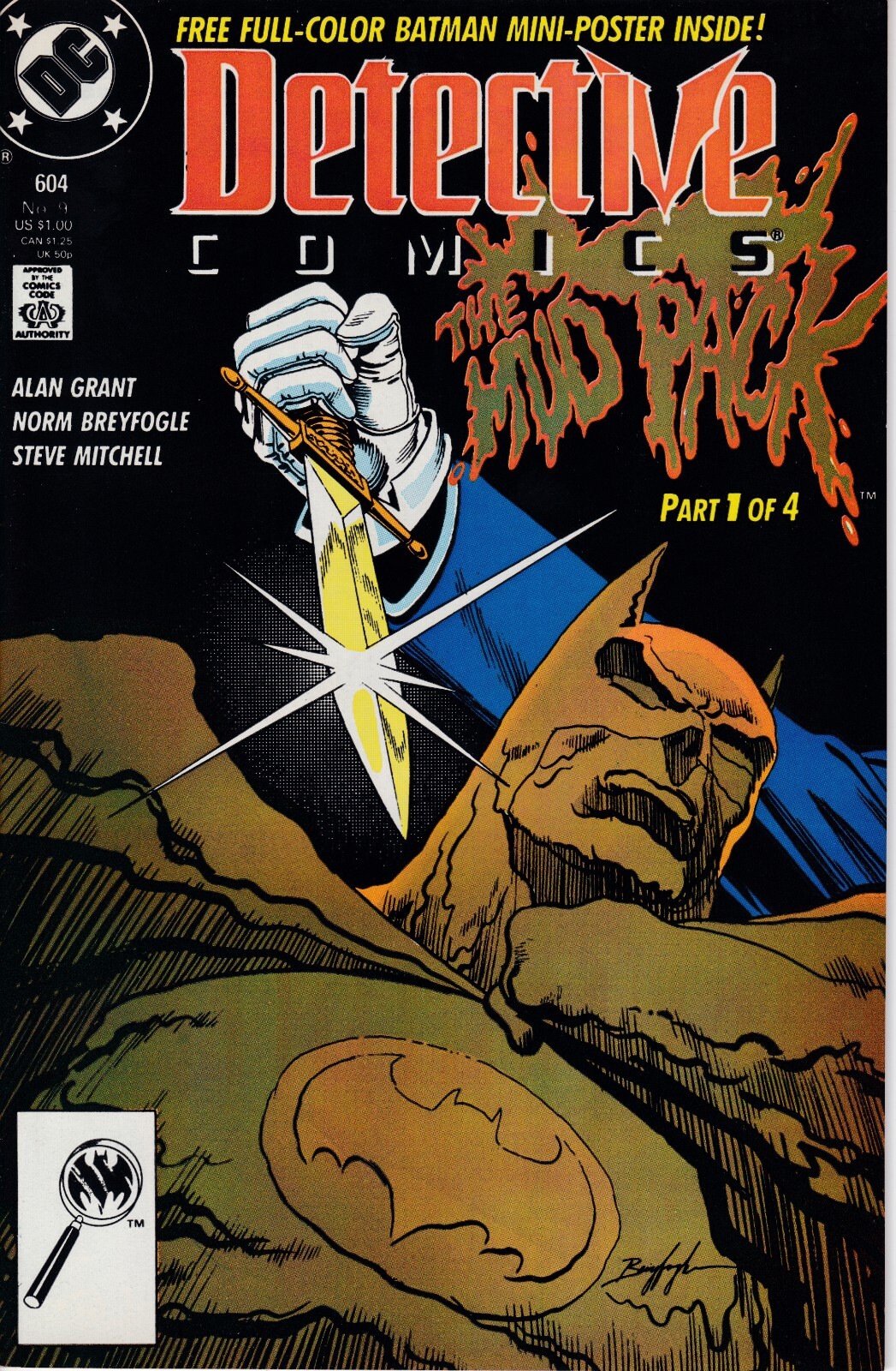 Detective Comics (1937 1st Series) #604 Published Sep 1989 by DC. Detective Comics (1937 1st Series) #604 Published Sep 1989 by DC.