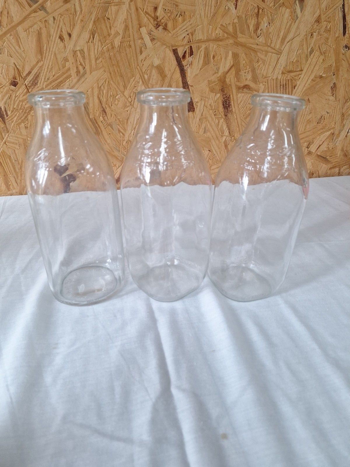 (3) Vintage Sealtest Quart Milk Bottles 1960\'s St. Louis, MO Set of 3