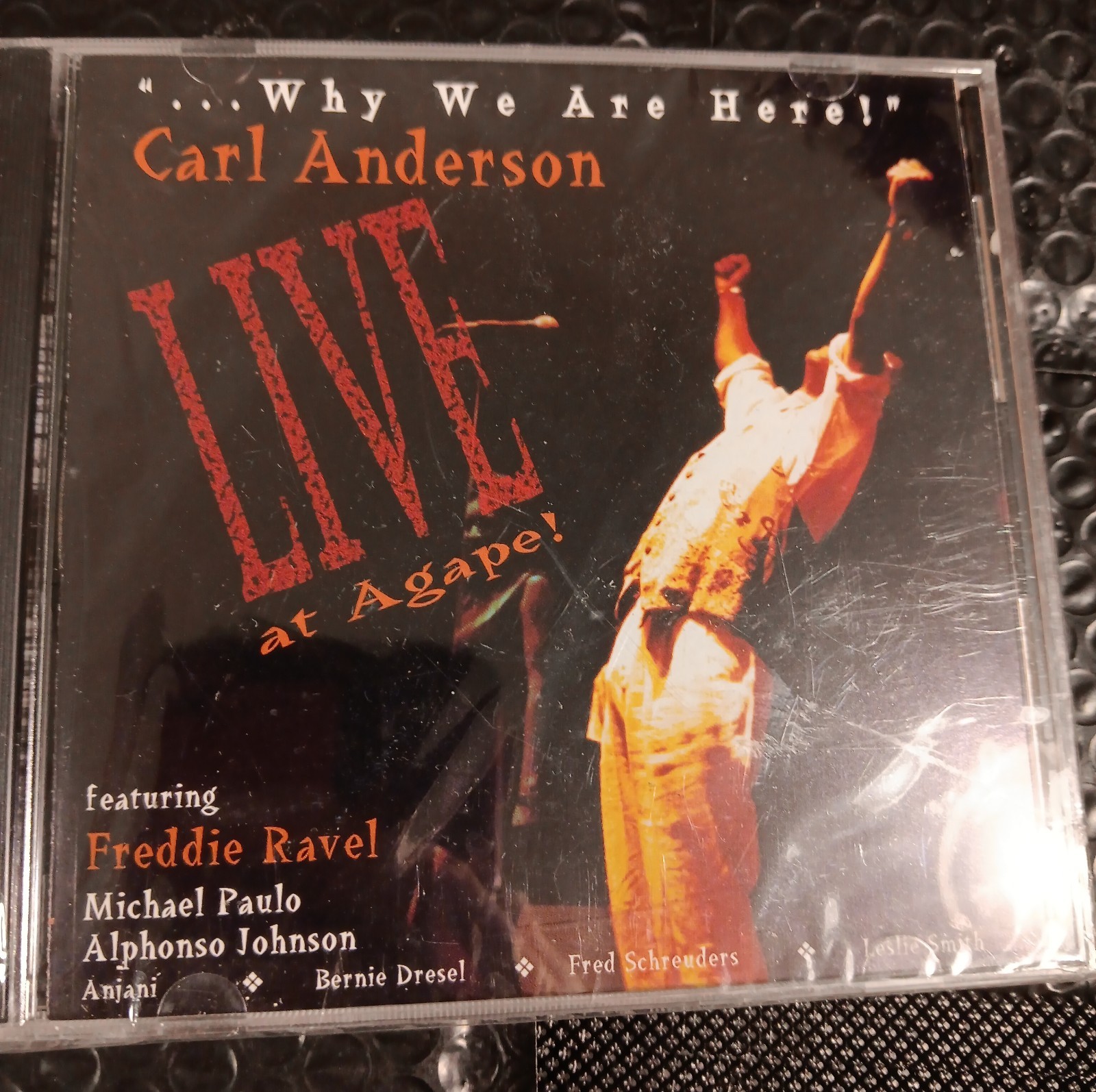 CARL ANDERSON Live At Agape CD NEW FACTORY SEALED Freddie Ravel mo CARL ANDERSON Live At Agape CD NEW FACTORY SEALED Freddie Ravel mo