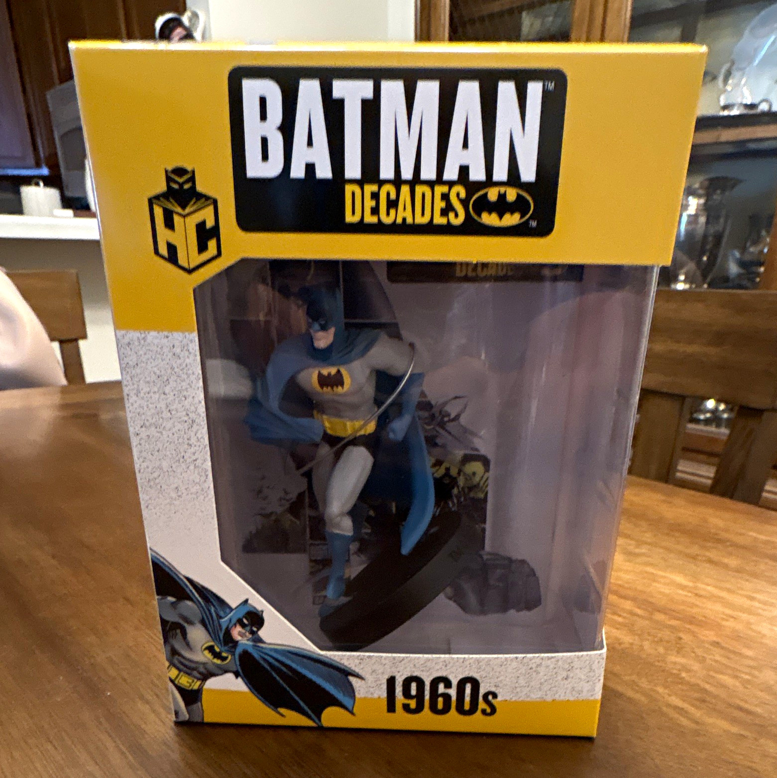 Hero Collector Batman Decades 1960s Batman Comic Book Heroes Figurine Box