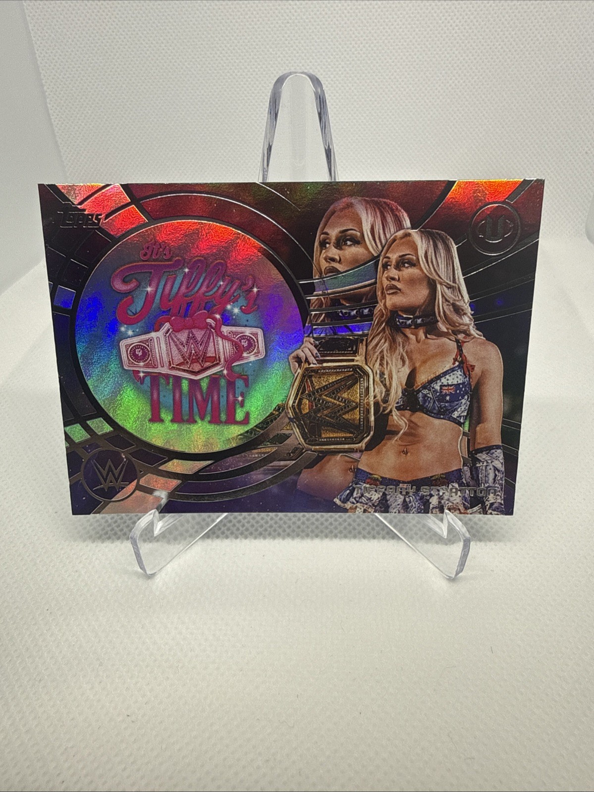 2026 Topps WWE Universe Tiffany Stratton #NS-9 Namesakes