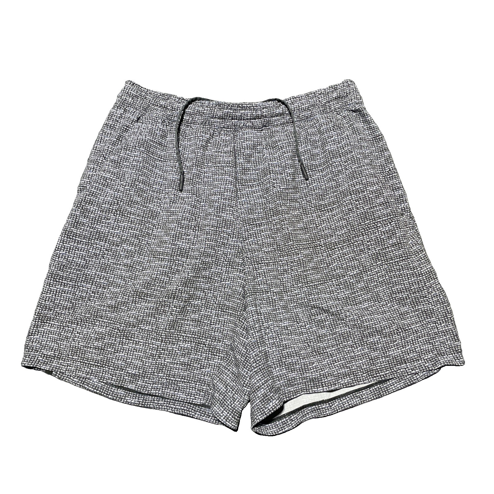 Lululemon Pace Breaker Shorts Mens Large Gray Drawstring Pockets Gym