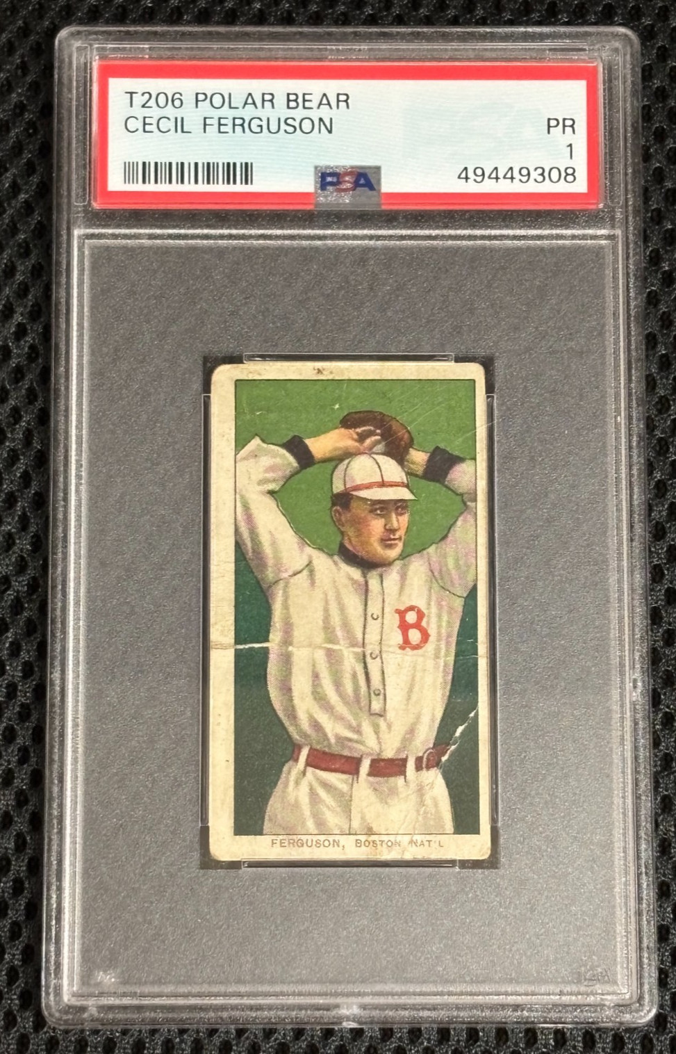 T206 - 1909-11 - Cecil Ferguson - Polar Bear PSA 1