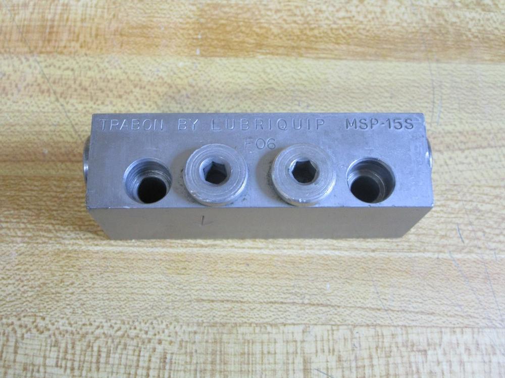 Lubriquip MSP-15S Graco Trabon Valve  562713