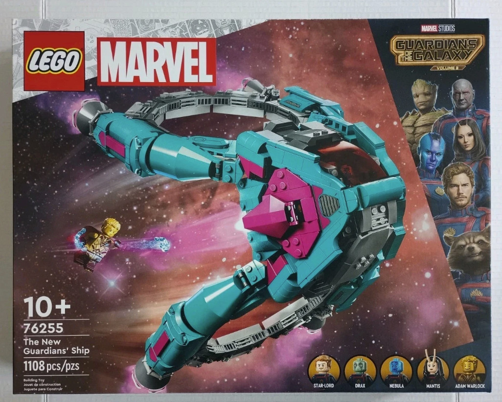 LEGO 76255 New Guardians Ship RETIRED Adam Warlock 4 Exclusive Minifigs NEW