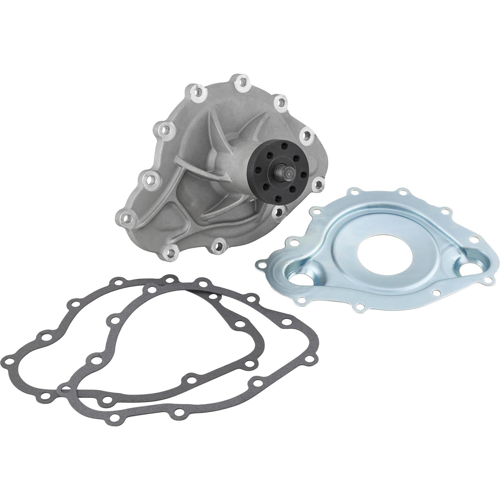 High-Flow Mechanical Water Pump, Satin, Fits 1969-1979 Pontiac