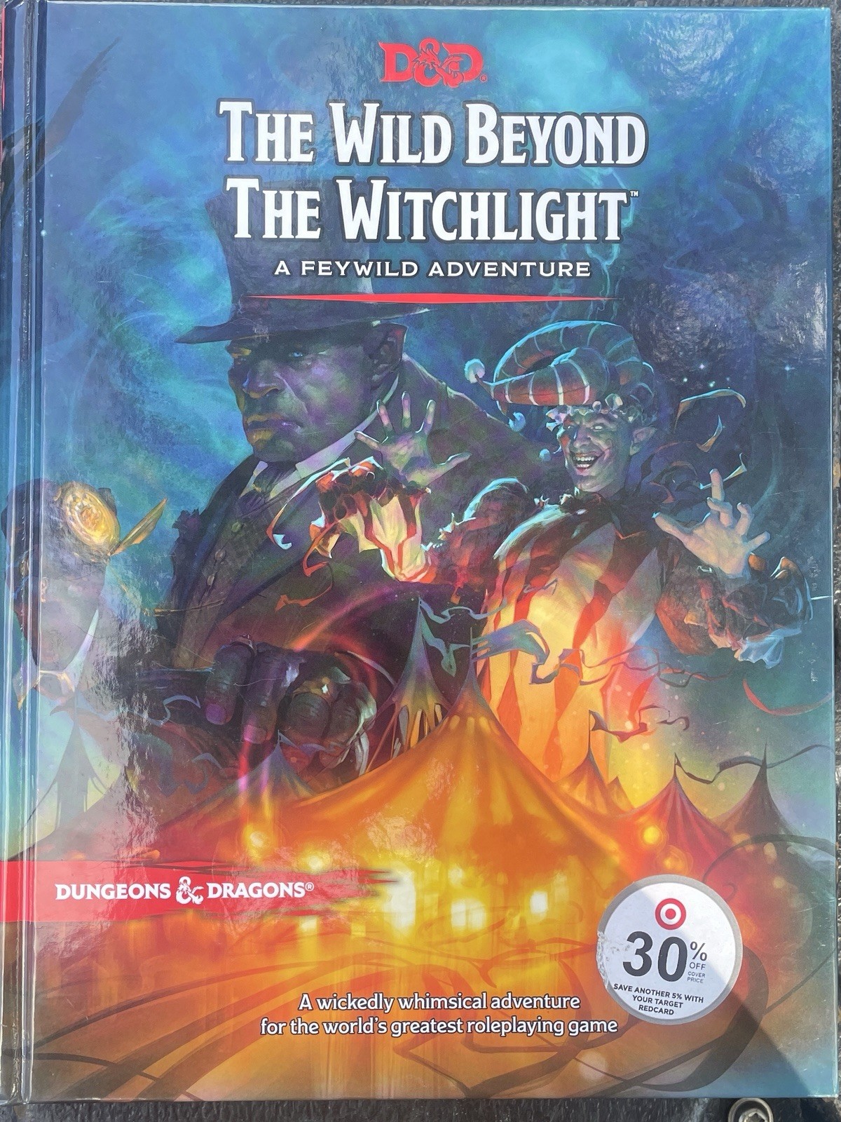 D&D The Wild Beyond the Witchlight 5E Hardcover w/ Original Poster Map 2021