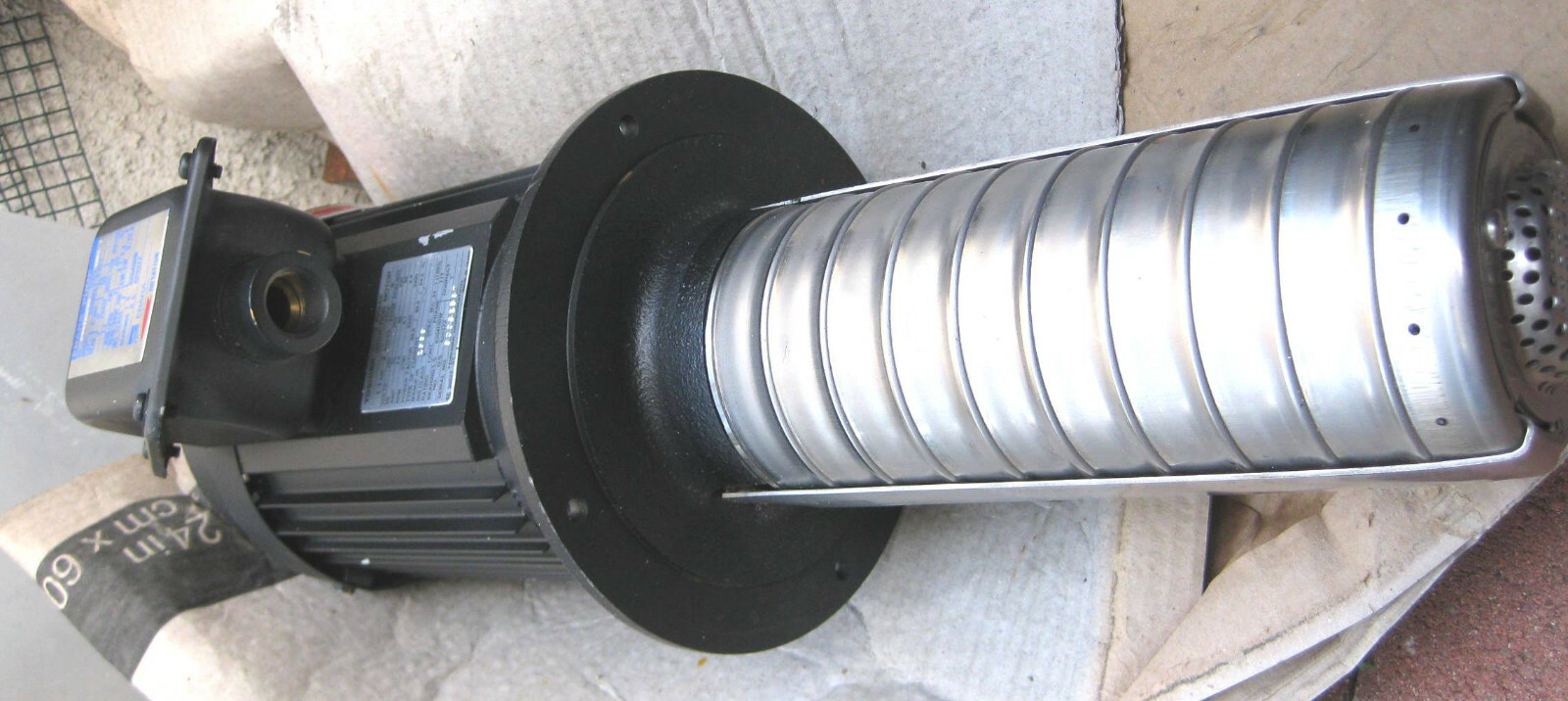 EBARA PUMP_NO. P99720795_MODEL_20VMPB7/8-61.1 EBARA PUMP_NO. P99720795_MODEL_20VMPB7/8-61.1